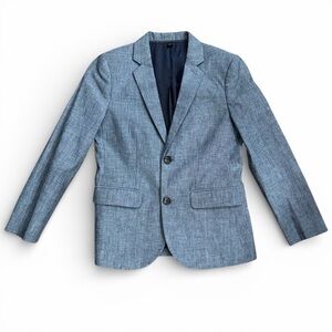 CREWCUTS NWT 100% Cotton Ludlow Charcoal Heather Sport Coat Blazer Boys Size 10